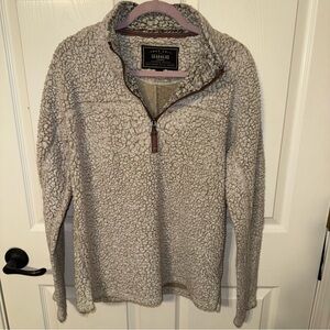 True Grit Cream Sherpa Pullover